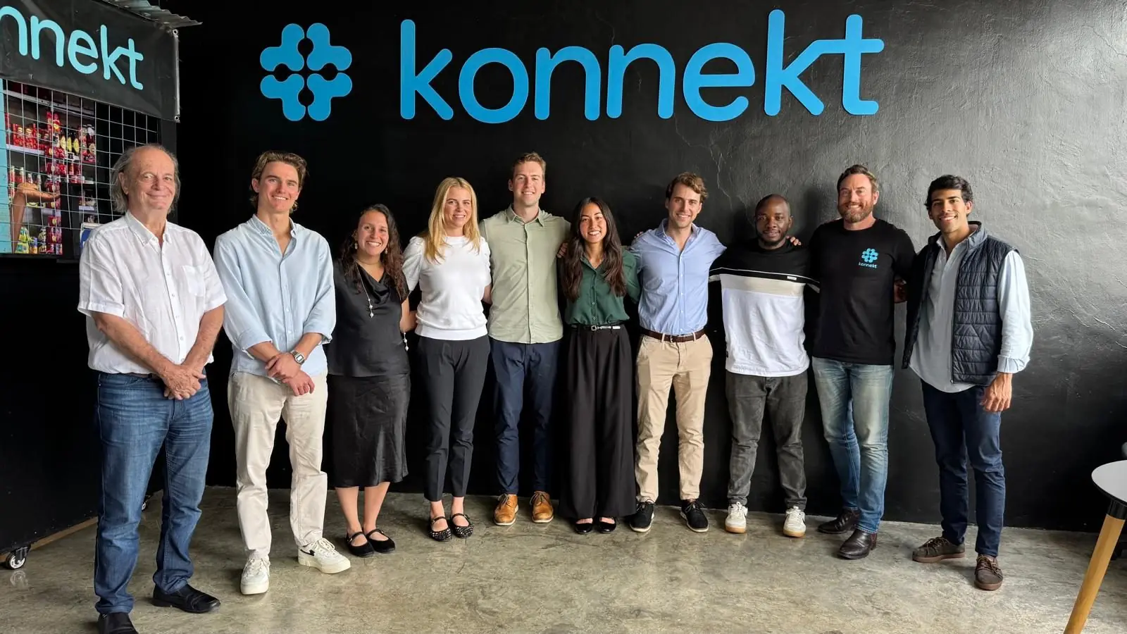 The HBS team with konnekt at the konnekt office